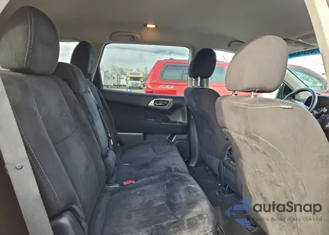 2016 Nissan Pathfinder S z USA, uszkodzony, nr VIN 5N1AR2MN6GC634493